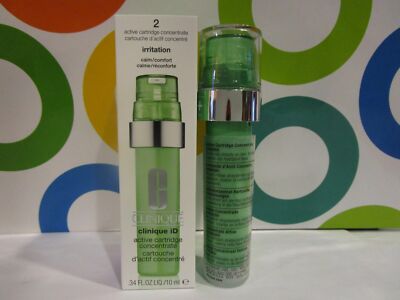 CLINIQUE ~ CLINIQUE ID ACTIVE CARTRIDGE CONCENTRATE # 2 IRRITATION ~.34 OZ BOXED