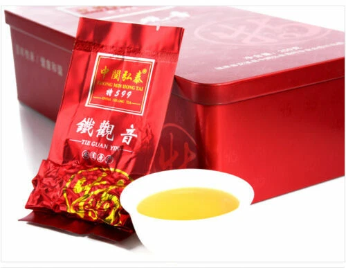 599 Sabor Aroma Fuerte * Té Premium Tie Guan Yin Tieguanyin Oolong 250 g Foto 2 de 4