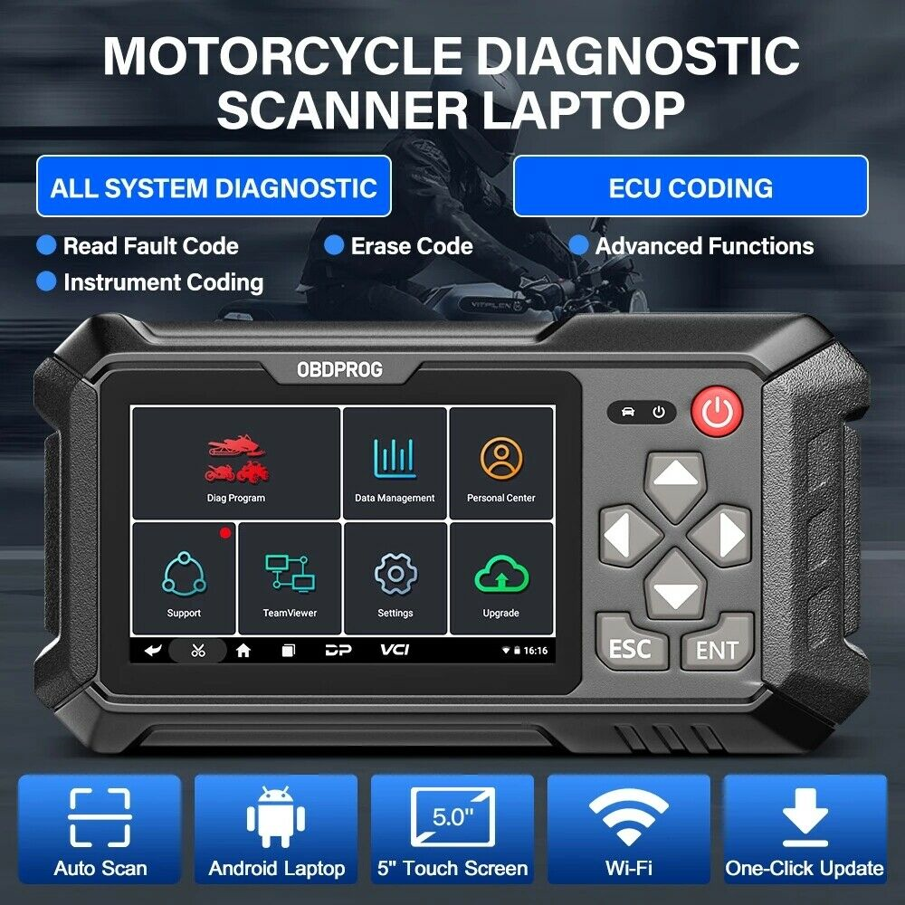 OCC MOTOR SPORT GaragePro Strumento Di Scansione OBD Lite | Diagnostica Auto Di Base | Scanner OBD2 Facile Da Usare | Per Manutenzione E Controllo Motore