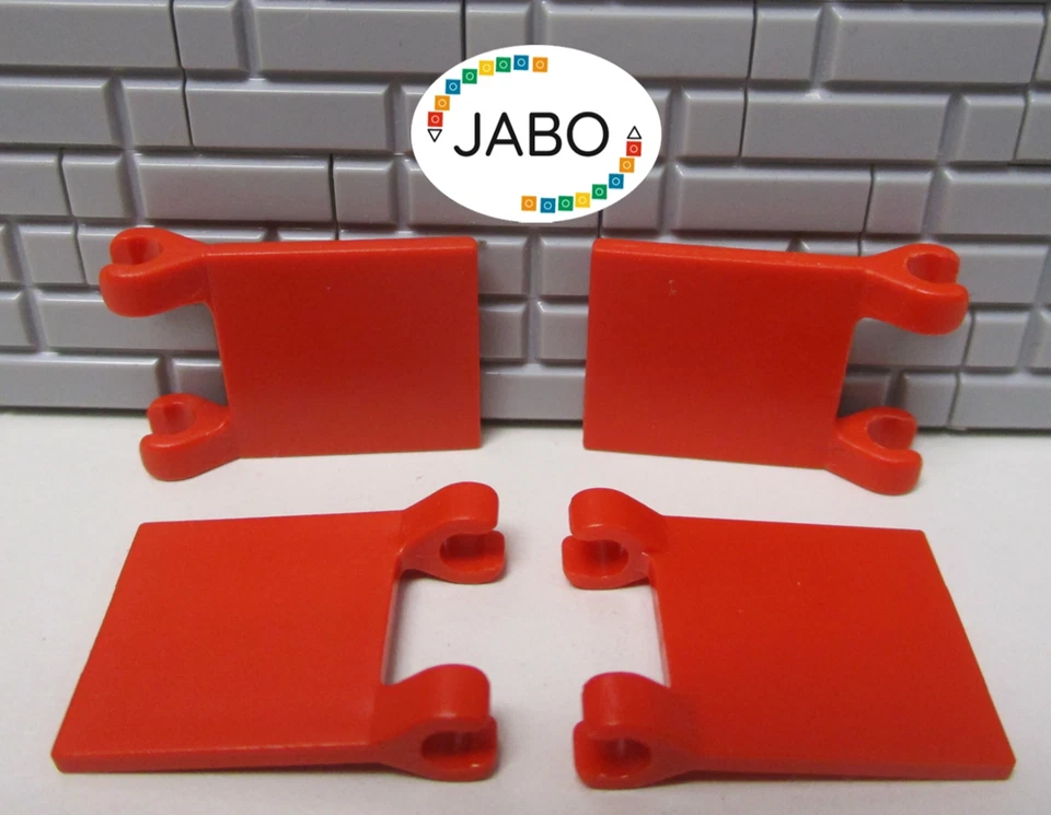 (D7/16 ) Lego 4x 2335 Fahne / Flagge rot 6285 75222 7143 10223 6023 5563 - Bild 1 von 1