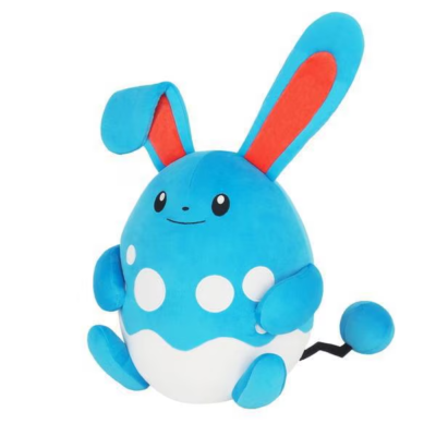 Pokemon Plush doll Pote Hug Cushion Azumarill Japan NEW Pocket