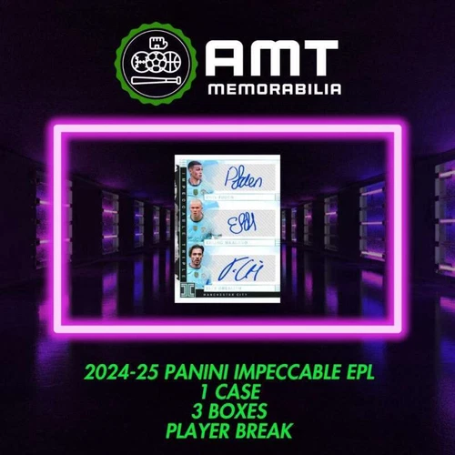 Richarlison Tottenham Hotspur 2024-25 Panini Impeccable 1X Case 3X Box Break #3