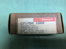 HONEYWELL C7170A1002 Platinum Immersion Sensor 3" -40to250 Range, 24" Leads