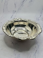 Vintage Mint Condition Sterling Silver Serving Candy Dish Bowl No Scratches