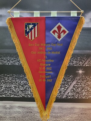 Fiorentina rare fanion vintage football banderin pennant gagliardetto