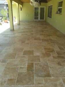 French pattern travertine