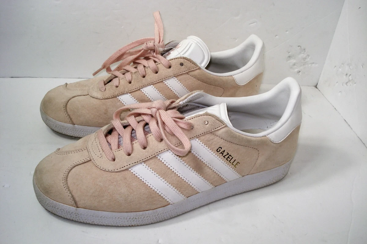 Adidas Originals Gazelle LIGHT PINK SUEDE Sneakers SIZE 7.5 MENS Ladies eBay