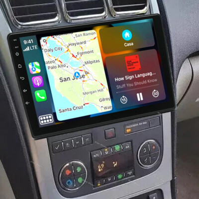10'' For GMC Acadia 2007-2012 Android 14 Carplay Car Stereo Radio GPS Navi RDS