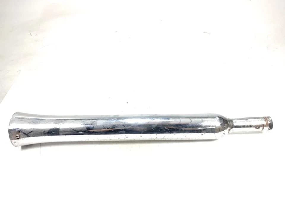 Par de tubos silenciadores de escape izquierdo y derecho Kawasaki KZ1000 P LTD 1982 Police Foto 2 de 4