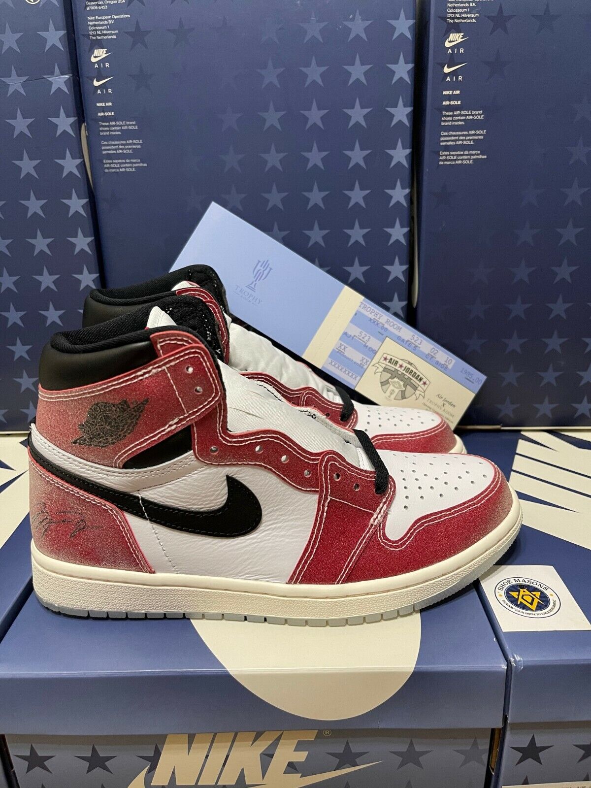 chicago trophy room jordan 1