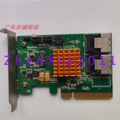 1PC Used RocketRAID 2720/2710 6Gb 8-port SAS 2.0 12Gb 2.0 12Gb 2.0 array card