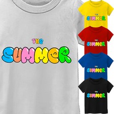 Funny Summer Cool Kid's Short Sleeves T-Shirt Holiday Party USA Graphic Gift Tee