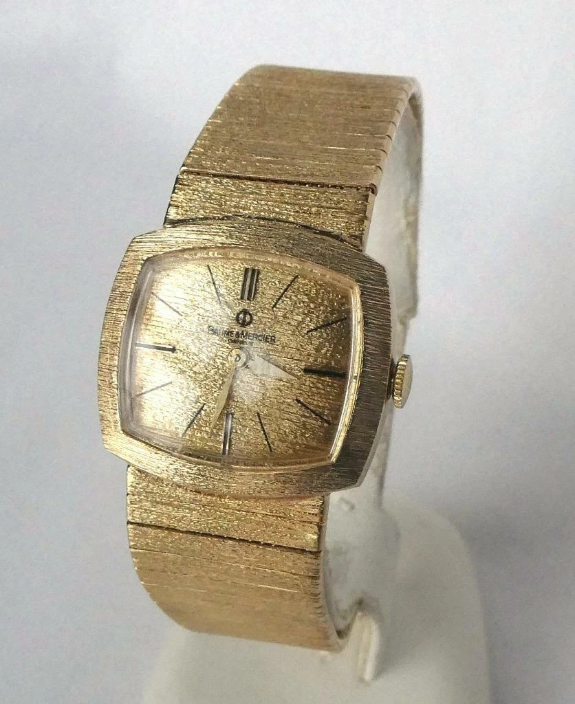 Baume and mercier cheap ladies 14k gold watches
