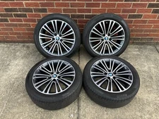 2017-2023 BMW 530I G30 18" Wheels Rims Tires Set 18"x8J +30mm Machined FACTORY