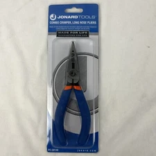 Jonard Tools JIC-22148 5-in-1 Crimper Crusher Cutter Stripper .030 Pliers