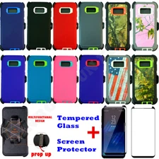 For Samsung Galaxy S8 / S8+Plus Defender Case w/ Screen & Clip Fits Otterbox 