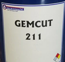 Gemcut 211 Multipurpose Cutting Oil; GO 101; 5 Gallon Pail or 55 Gallon Drum