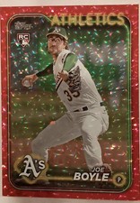 2024 Topps Base Set Series 2#443 Joe Boyle Orange Foil