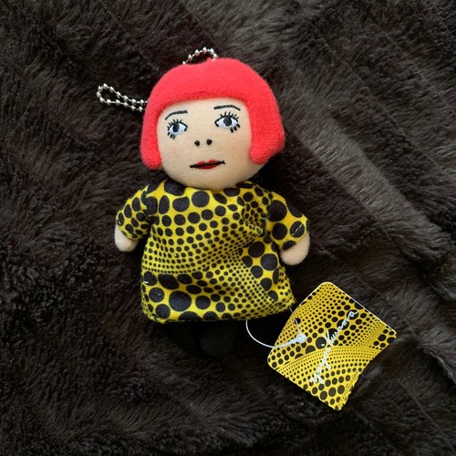 Yayoi Kusama Keychain Plush Authentic NWT RARE ART PIECE Sold Out eBay