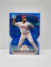 2023 Bowman Chrome Sapphire Cam Collier #BCP-239 Prospects Cincinnati Reds