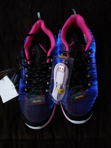 💝Skechers Girls Luminators Luxe Sneaker Black Hot Pink Size 6 US Big Kids 💝 | eBay