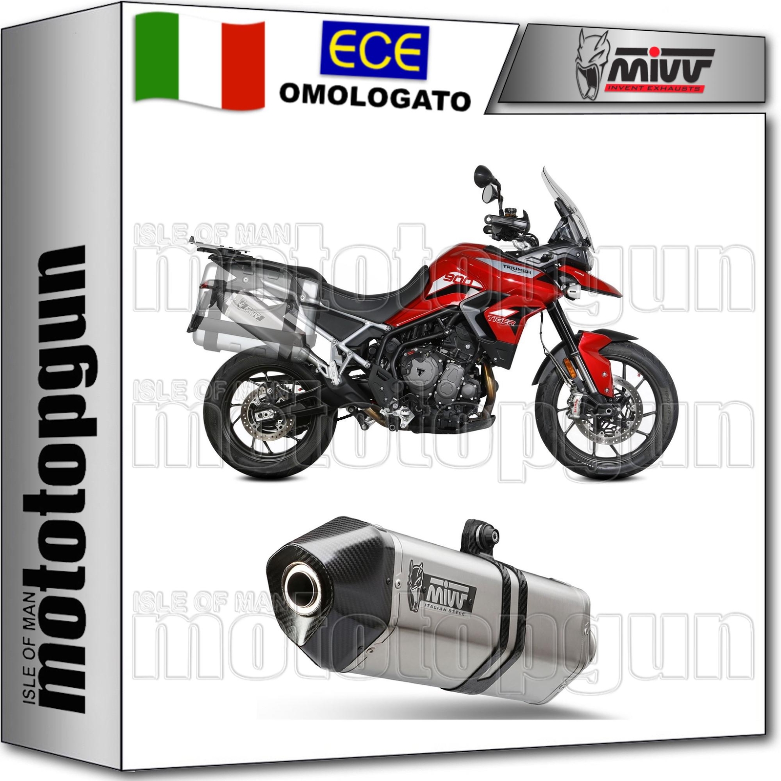 MIVV SCARICO OMOLOGATO CAT-OEM SPEED EDGE C TRIUMPH TIGER 900 / GT / PRO 2021 21
