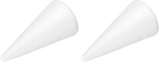 Foam Cones for DIY Arts and Crafts 4.33 X 2.17 Inch Polystyrene Cones for Christ