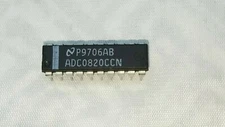  National Semiconductor ADC0820CCN IC, FREE SHIPPING, USA STOCK, 