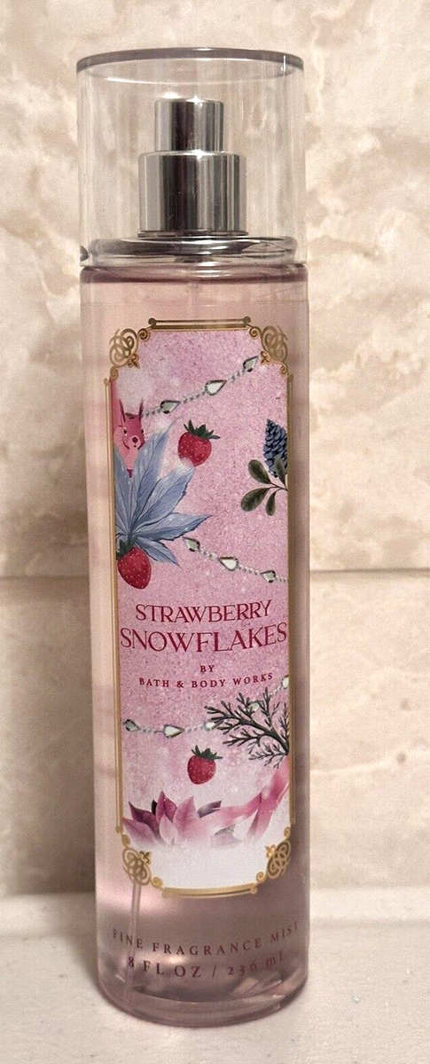 Bath & Body Works Strawberry Snowflakes Mist Fragrance Body Mist 8