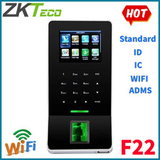 ZKTeco F22 WiFi TCP/IP Access Control Ultra-thin Fingerprint Time Attendance