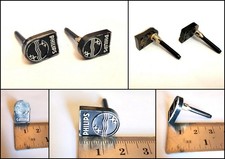 Genuine PHILIPS Audio Equipment Badge Logo Emblem - Long Pin