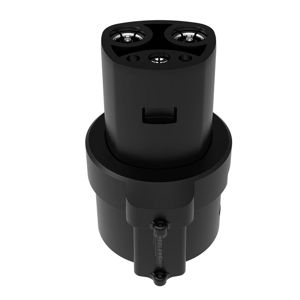 Adaptador de carregamento WheelerShip preto para veículo Tesla para carregadores J1772 80A/25... - Imagem 2 de 4