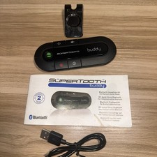 SuperTooth Buddy Zestaw głośnomówiący Bluetooth Visor Głośnik w kolorze czarnym
