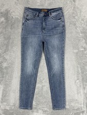 Judy Blue Jeans Womens 13 31 Blue Medium Wash Skinny Stretch Denim High Rise