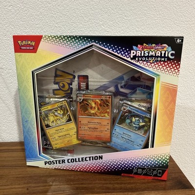 Pokemon Prismatic Evolutions POSTER COLLECTION - Englisch - NEU OVP Scarlet