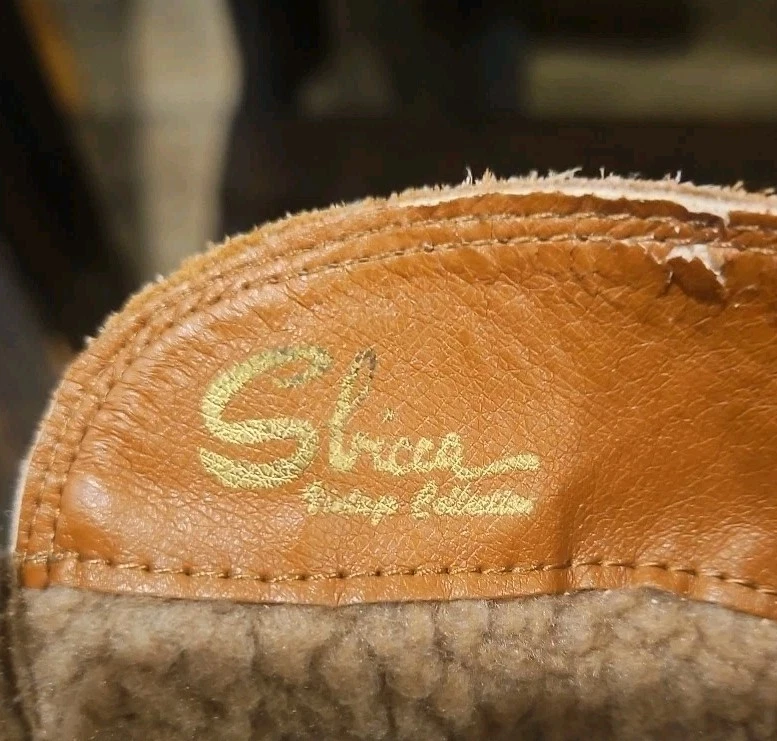 SBICCA Vintage Collection WEDGE Tassel Suede Leather Ankle Bootie Boots sz 7.5 - Image 4 of 4