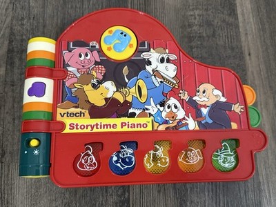 Rare VTech Smart Start STORYTIME PIANO - Interactive Storybook, Vintage, Works!