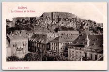 Belfort France Le Château et le Lion Paul Pilot Photo Postcard Early 1900s D202