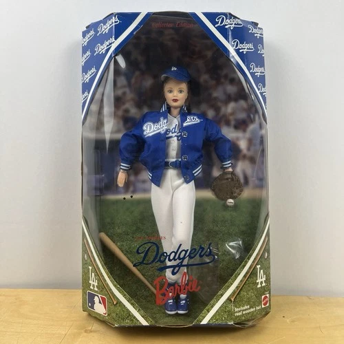 Barbie Dodgers MLB Collector Edition 1999 Mattel LA Baseball Vintage