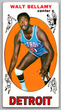 1969-70 TOPPS #95 WALT BELLAMY DETROIT PISTONS