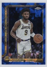 2025-26 Topps Chrome Sapphire Edition Bronny James Jr #182 0d2n