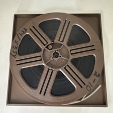 Vintage 8mm Film Reel Yankee 400ft Home Movie Footage 1960s Estate Spliced Reel