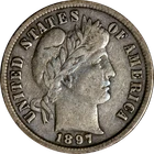 1897-P Barber Dime