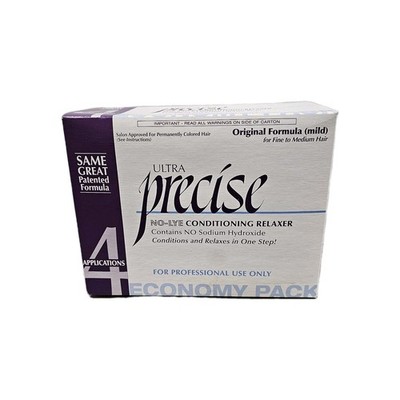 4 APPLICATIONS Ultra Precise No-Lye Conditioning Relaxer Mild Original Formula