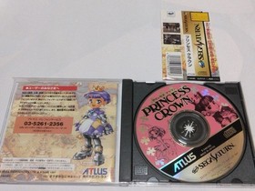 Princess Crown Sega Saturn Atlus T Used NTSC-J Japan Video Game Japanese Version