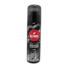 Kiwi Sneaker Clean Up Step 01 Cleaner 2.5oz Scrub Tip Cleans Shoes Fast