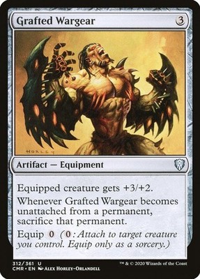 Grafted Wargear - 312 - NM - Commander Legends