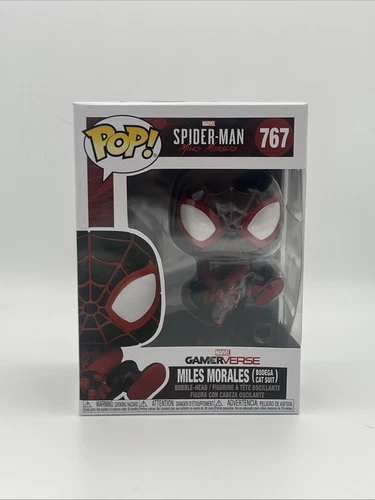 Funko Pop! #767 millas Morales (traje de gato de bodega)