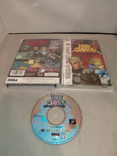 Dark Savior (Sega Saturn, 1996) CIB Reg Card