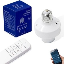 E26 E27 Smart Light Socket Adapter Zigbee Com...